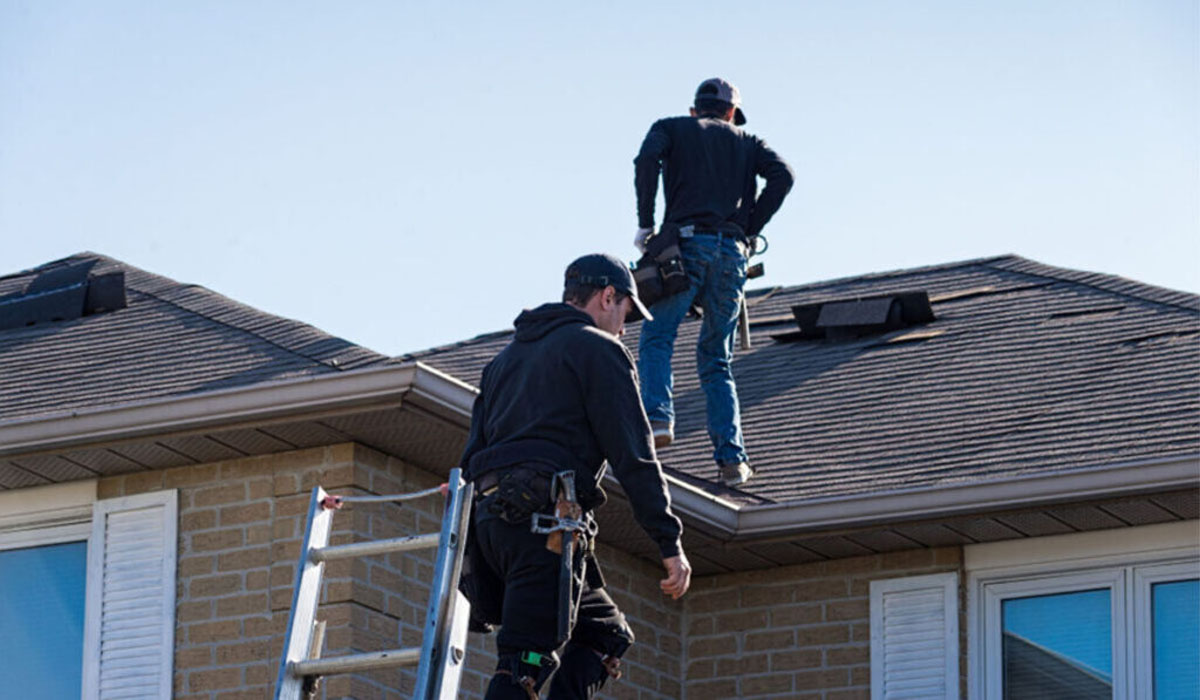 the roofing maintenance