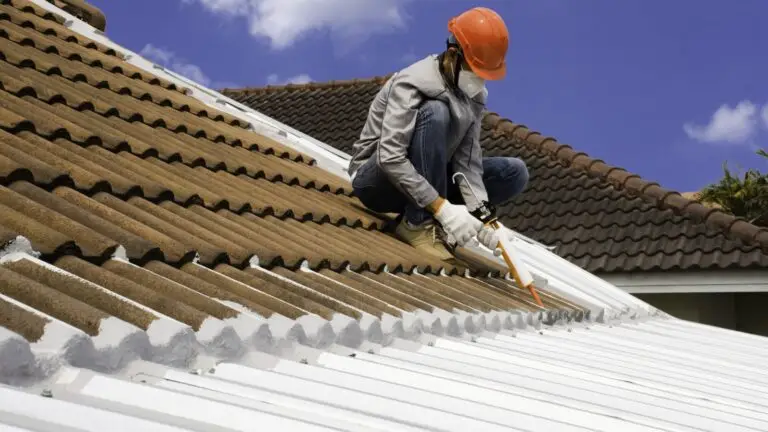 A Man Working for Roof Replacement | Roofing 2024