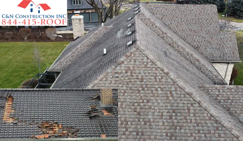 storm damage roof repairs service